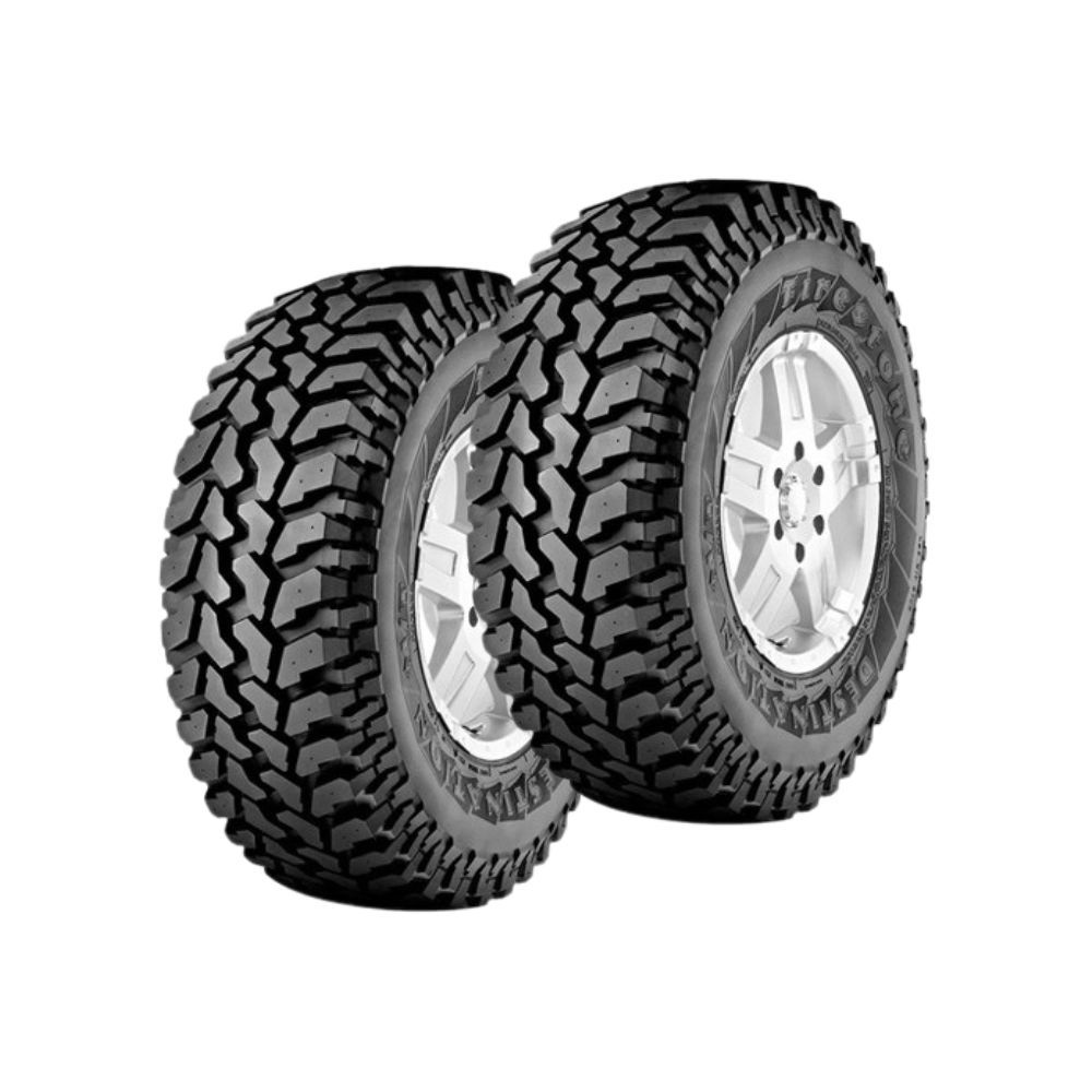ﾠKIT COM 2 PNEUS 31X10.5 R15 109Q LT ﾠDESTINATION M/T 23° FIRESTONE