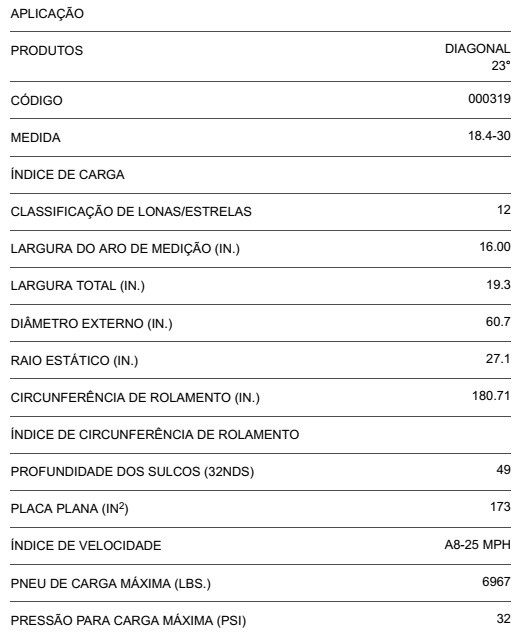 PNEU 18.4-30 12 LONAS TT SUPER ALL TRACTION II 23° FIRESTONE