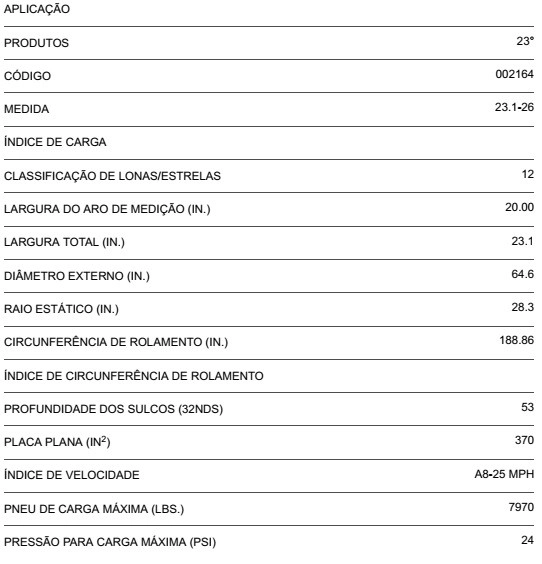 PNEU 23.1-26 12 LONAS TL SUPER ALL TRACTION 23° R-1 FIRESTONE