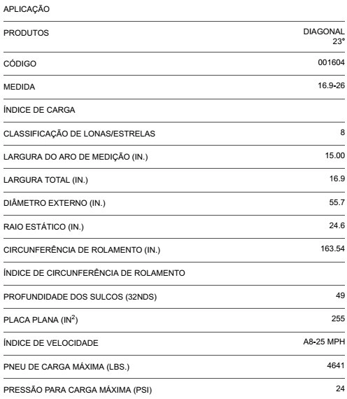 PNEU 16.9-26 8 LONAS TT SUPER ALL TRACTION 23° R-1 FIRESTONE