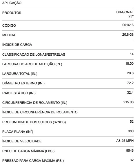 PNEU 20.8-38 14 LONAS TL SUPER ALL TRACTION 23° R-1 FIRESTONE