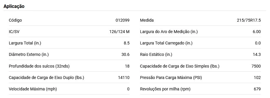 PNEU 215/75 R17.5 126/124M BRIDGESTONE M814